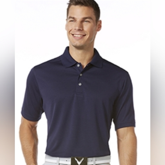 Callaway Other - CALLAWAY CGM211 Mens Core Performance Polo Shirt Blue Size XL NWT